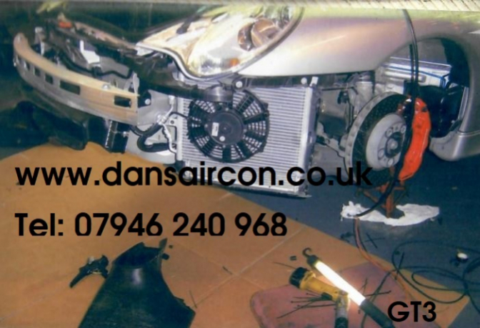 porsche 996 gt3 air con repair and install