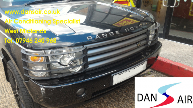 range rover lr322 air con regas service