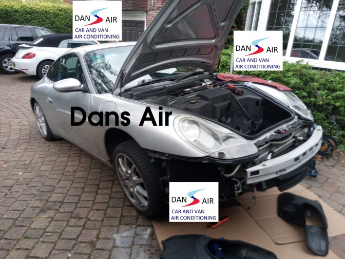 porsche air con repair